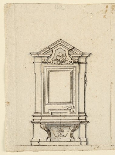 Sketch of the elevation of altars