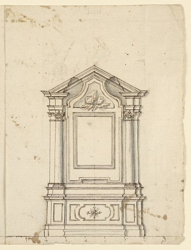 The elevation of an altar