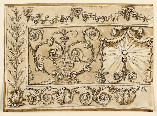 Embroidered frontal