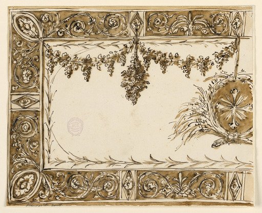 Embroidered frontal