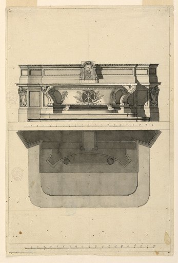 Project for an altar