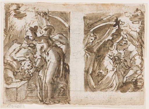 Two Views of Judith and Holofernes