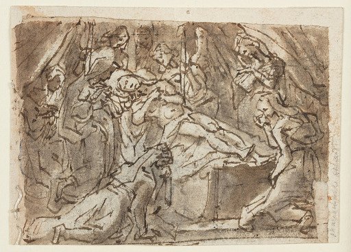 Lamentation over the Dead Christ