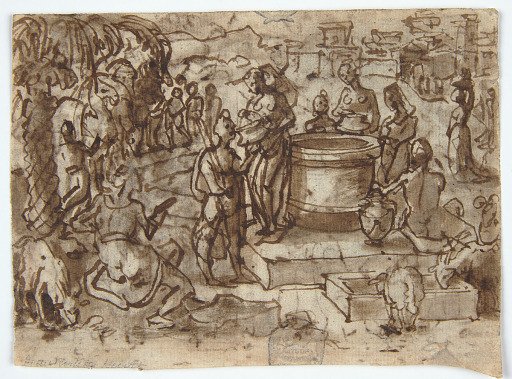 Rebecca and Eliezer at the Well