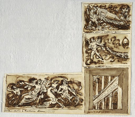 Decorative Studies after the Barberini Collection