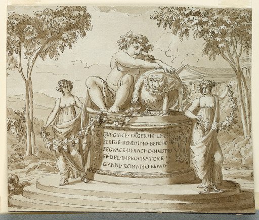 Sepulchral Monument for Poet Tagerini