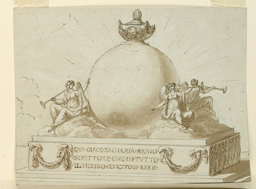 Sepulchral Monument for Writer Zacharia