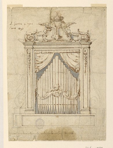 Project: The elevation of an organ case