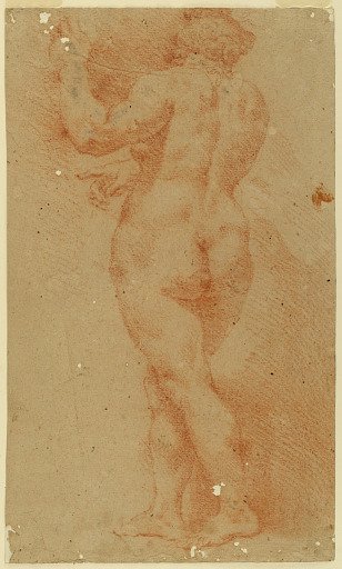 Counterproof Study of a Nude Woman