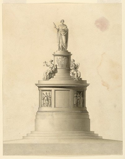 Elevation of a Monument to Francis I, Emperor of Austria