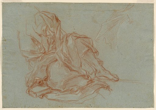 Studies for a Young Man, Drapery