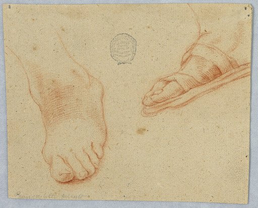 Two Sketches of a Foot