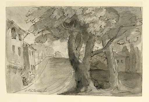 A Street in Montevarchi, near Arezzo