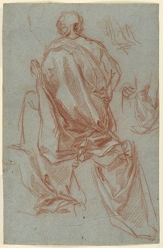 Studies of a Kneeling Figure