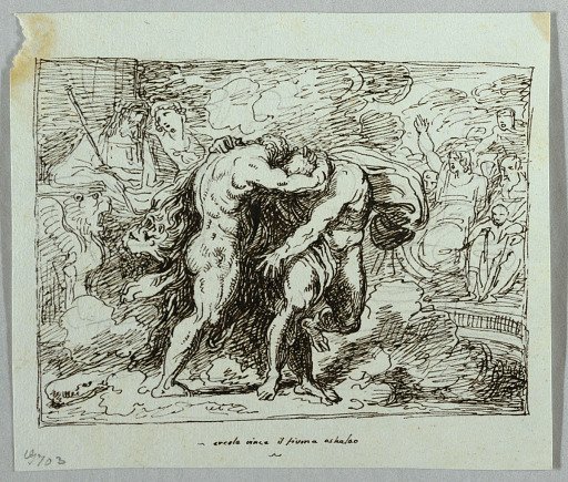 The Struggle between Hercules and the River God Achelous