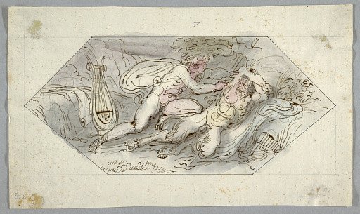 Apollo flays Marsyas