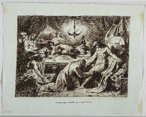 Priam in the Tent of Achilles