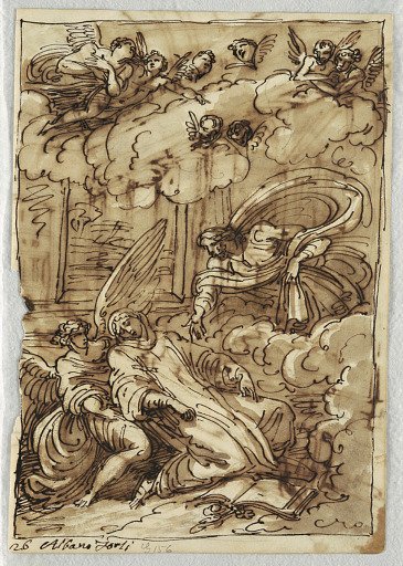 Ecstasy of St. Theresa after Circle of Francesco Albani