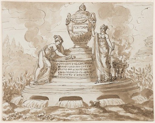Sepulchral Monument for Felice Fontana, Professor of Philosophy, Padua