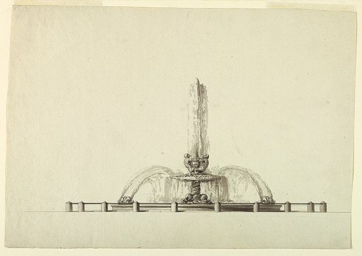 Elevation of a Fountain