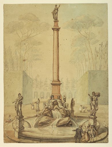 Project for a Fountain in a Park