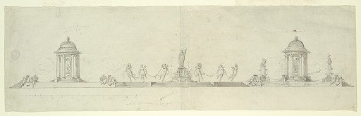 Design for a surtout de table (Centerpiece)