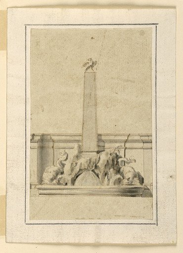 Elevation of a Fountain