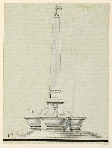 Elevation of a Fountain