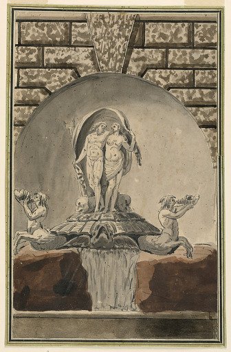 Elevation of a Fountain