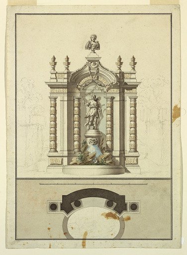 Elevation of a Fountain