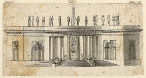 Stage Design: An Egyptian Structure
