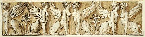 Frieze with Sphinxes