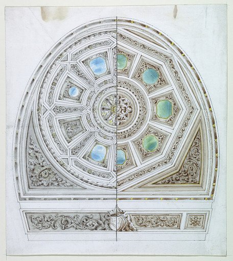 Alternate Ceiling Designs for the Teatro Comunale di Imola