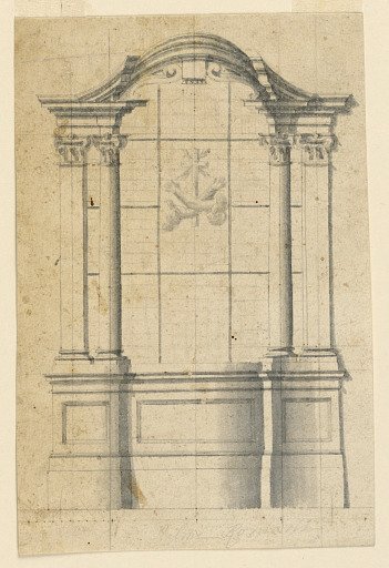 Aedicule with Coat-of-arms