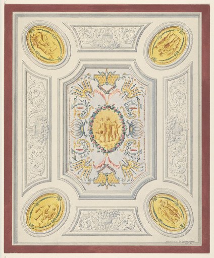 Design for a Painted Ceiling