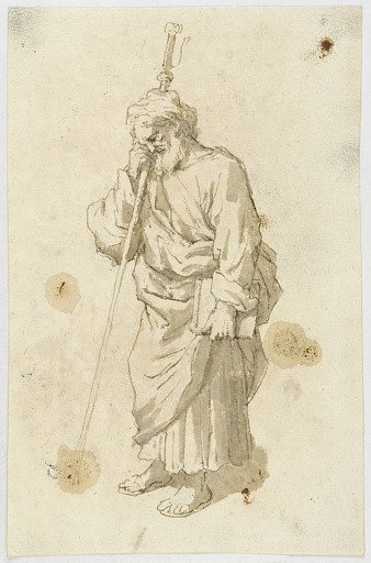 Bearded Man with a Staff