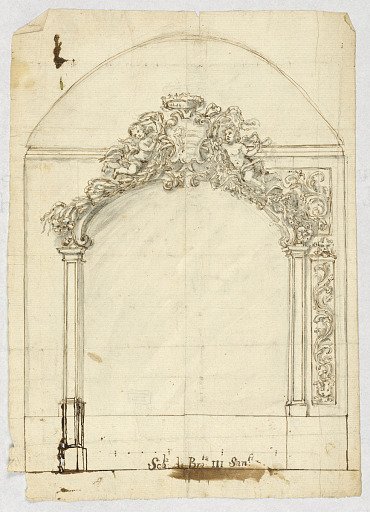 Sculptural Overdoor