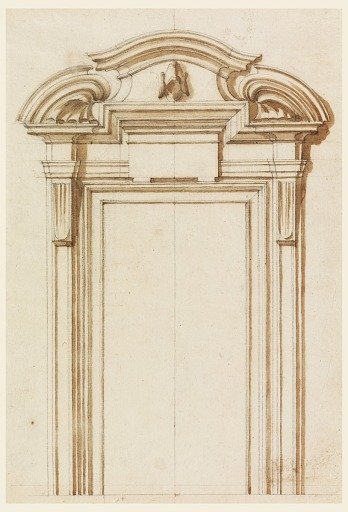 Elevation of a Door Case