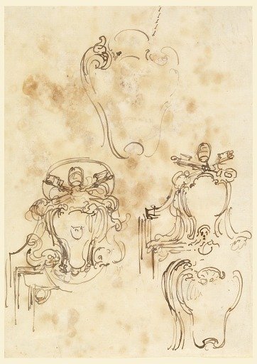 Sketches for Frames and Escutcheons