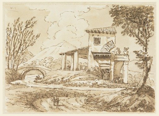 Landscape with Villa