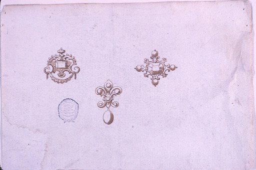 Design for Three Brooches