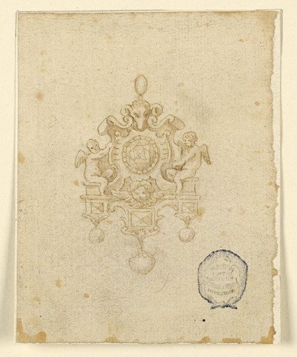 Design for Pendant with Putti