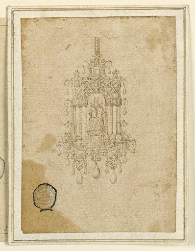 Design for a Pendant with Moses