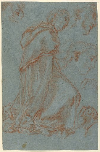 Studies for a Kneeling Monk