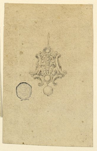 Design for Palmette Pendant