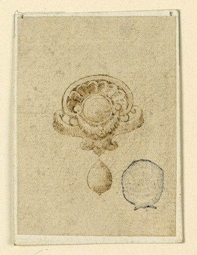 Design for Brooch with Diamonds