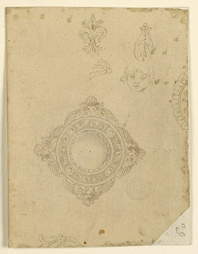 Design for Brooch with Cherubins