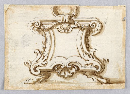Elevation of a Pedestal