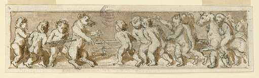 Frieze with Hunting Children