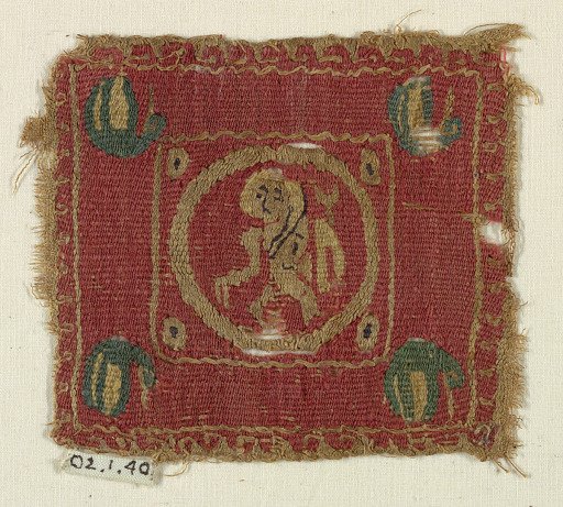 Fragment from a garment